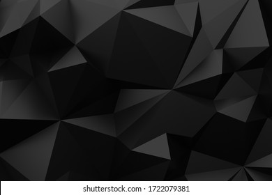 Grunge geometric black abstract background illustration