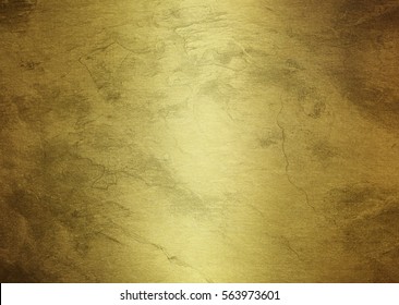 Grunge Gold Metal Background