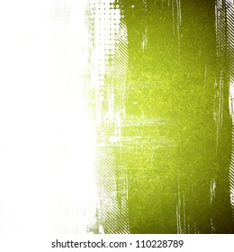 Grunge Green Background