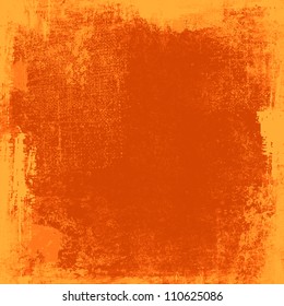 Grunge Orange Background