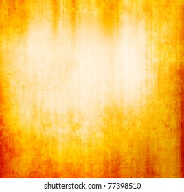 Grunge Orange Background