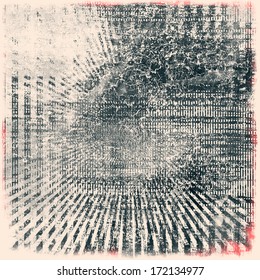 Grunge Rays Background Texture 