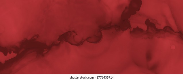 Grungy Blood Background. Red Fluid Wallpaper. Horror Splatter Black. Watercolor Murder Pattern. Blood Background. Grunge Ink Wallpaper. Horror Spatter Black. Watercolour Blood Background.