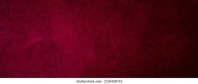Grungy Old Vintage Wall Concrete Cement Dark Red Texture Wallpaper Background - Shutterstock ID 2135428753