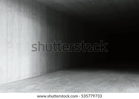 Image, Stock Photo Empty hallway Stone