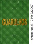 Guarulhos Tourism and travel, white background