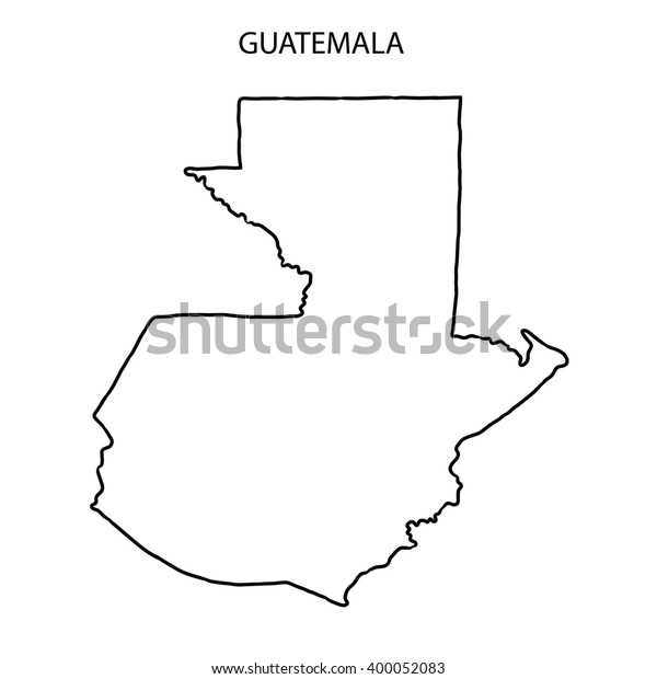 Guatemala Map Coloring Page Coloring Pages