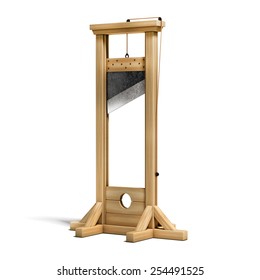 Guillotine 3d Illustration