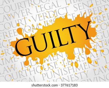 5 letter word with guilty