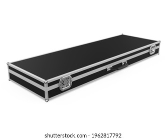 Guitar Case Isolated. 3D Rendering