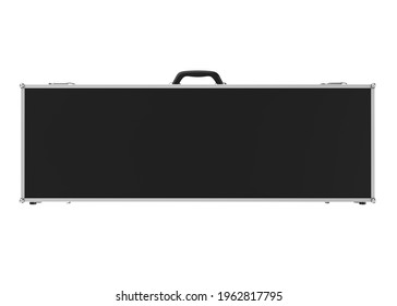 Guitar Case Isolated. 3D Rendering