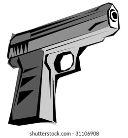 Gun Stock Illustration 31106908 | Shutterstock