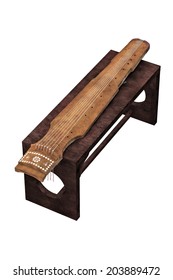 Guqin Isolated