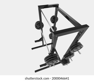 168 Gym squat rack Stock Illustrations, Images & Vectors | Shutterstock