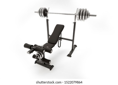 Gym Machine Isolated On White. 3d Render