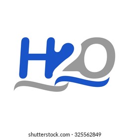 H 2 O Logo Template