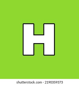 H Logo Stamp Design Smart Stock Illustration 2190359373 | Shutterstock