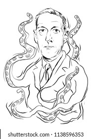 H. P. Lovecraft Portrait