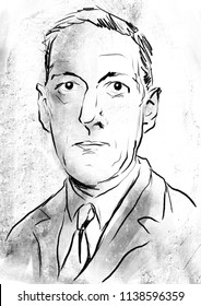 H. P. Lovecraft Portrait