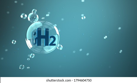 H2 Gas Pump Symbol Bubble 3d Stock Illustration 1794604750 | Shutterstock