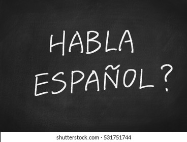 Habla Espanol? Do You Speak Spanish?