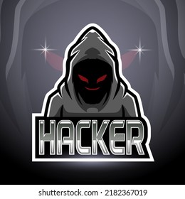 Hacker Esport Logo Mascot Design