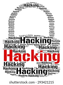 Hacking Lock Meaning Crime Malware And Text