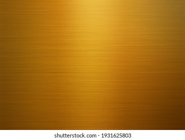 Hairline Finish Yellow Brass Plate