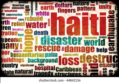 Haiti Earthquake Crisis Disaster As A Concept