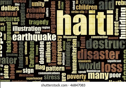 Haiti Earthquake Crisis Disaster As A Concept