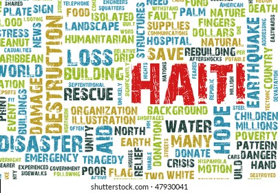 Haiti Earthquake Crisis Disaster As A Concept