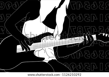 That interfere, naked girl playing bass guitar for support Naked girl playing bass guitar understand you