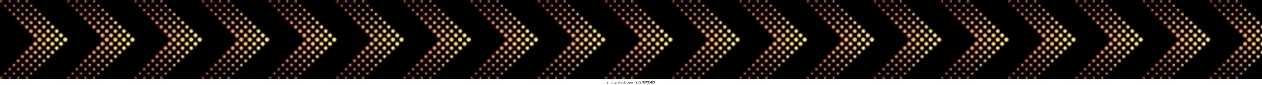 yellow horizontal  dots