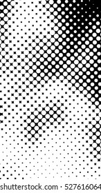 Halftone Dots Pattern . Halftone Dotted Grunge Texture . Abstract Dots Overlay Texture . Light Distressed Background with Halftone Effects. Ink Print Distress Background . Dots Grunge Texture. 