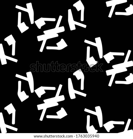 Halftone monochrome texture background. Abstract vintage black and white illustration Texture