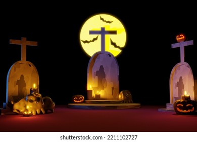 halloween 3d render illustration 
skull  - Powered by Shutterstock