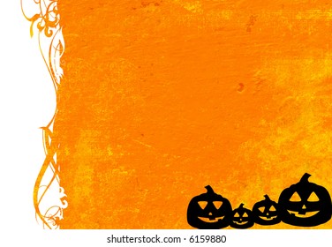 Halloween Pumpkin Background Stock Vector (Royalty Free) 58099216 ...