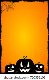 Halloween-Kartenvorlage