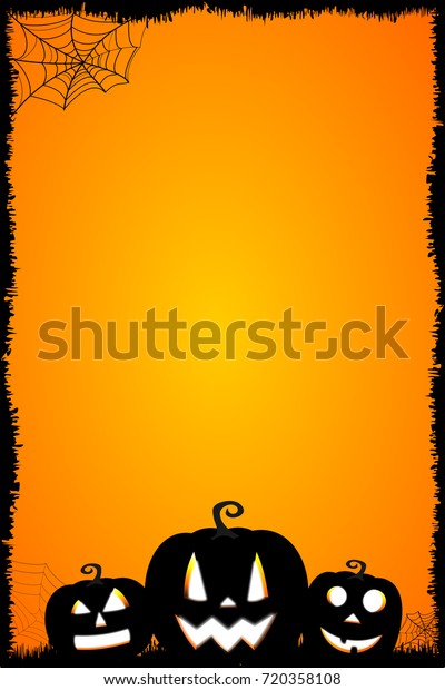 Illustration De Stock De Modele De Carte Halloween