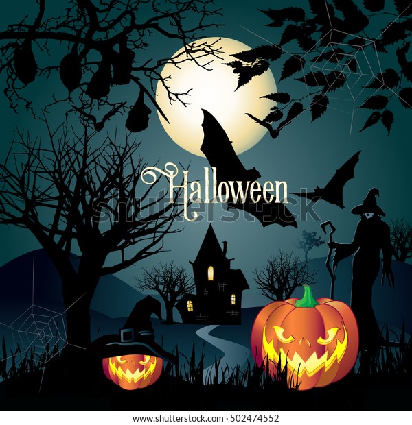 halloween 2020 background Halloween Happy 2020 Halloween Magic Illustration Stock Illustration 502474552 halloween 2020 background