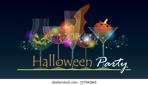 Halloween Magic Cocktail Party