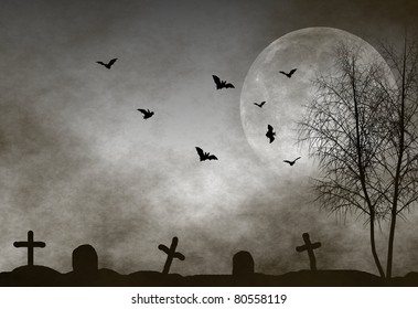 Halloween night background - Powered by Shutterstock