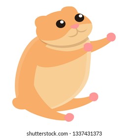 Hamster want hug icon. Cartoon of hamster want hug icon for web design isolated on white background - Powered by Shutterstock