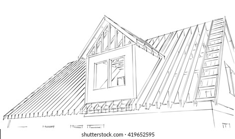 61,589 Roof sketch Images, Stock Photos & Vectors | Shutterstock