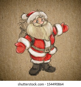 1000 Hand Drawn Santa Claus Stock Images Photos Vectors