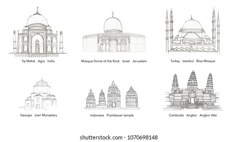 30+ Ide Keren Sketsa Candi Prambanan Simple - AsiaBateav