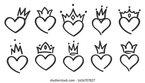 Heart Crown Hd Stock Images Shutterstock