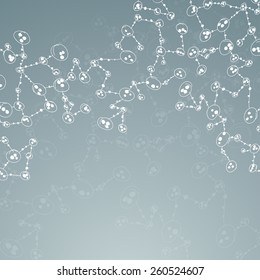 Hand Drawn DNA Molecule