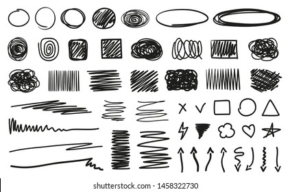 Set Vector Geometric Shapes Trendy Graphic Stock Vector (Royalty Free ...