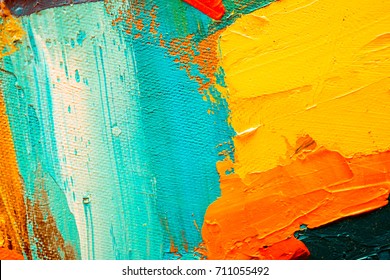 Abstract Paint Brush